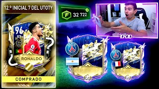 🤑 GASTE MAS DE 20000 FIFA POINTS  JUGADORES PSG ULTIMATE TOTY   FIFA 22 MOBILE [upl. by Zumstein627]