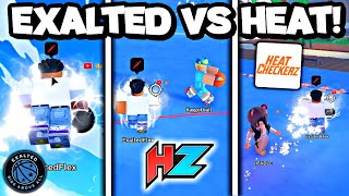 WE PLAYED THE 1 RANKED HOOPZ CLAN😱 HEAT CHECKERZ [upl. by Banky486]