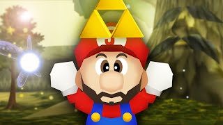 mario 64 pero es zelda ocarina of time [upl. by Aihsenak91]