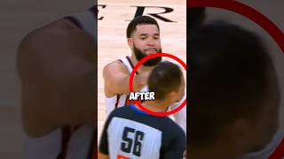 Fred VanVleet DID WHAT to the Ref😱💥 [upl. by Nawor428]