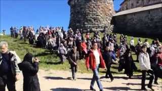 Religious Procession on Solovetsky Islands [upl. by Nylarej450]