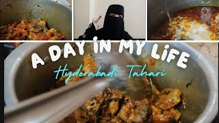 Gulbarga ki famous Tahari hyderabadi style mai  foodtahariyoutubevideohyderabadminivlog [upl. by Minny249]