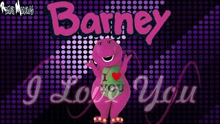 quotBARNEY I LOVE YOUquot Chopped And Screwed Remix Remix Maniacs [upl. by Aiuqcaj]