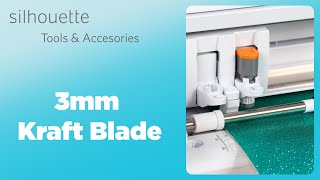 Kraft Blade Exclusively for the Silhouette Cameo® 4 [upl. by Arytahs]