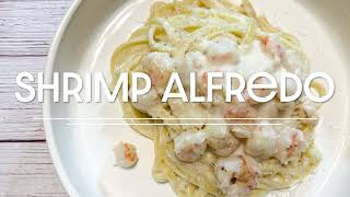 Shrimp Alfredo Recipe [upl. by Losyram]