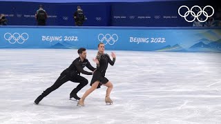 Figure Skating Beijing 2022  Team Event Ice Dance Rhythm Highlights [upl. by Niatirb]