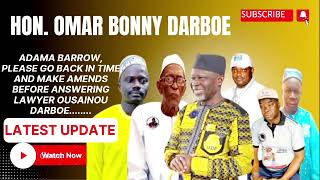 Adama Barrow please go back in time and make amends before answering lawyer Ousainou Darboe [upl. by Absalom]