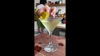 The perfect martini to sip this National Pickle Day 🥒 [upl. by Enidlarej555]