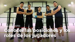 Posiciones y roles de cada jugador  Baloncesto [upl. by Georgena]