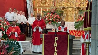 EUCARISTÍA DE LA BAJADA DEL SANTO CRISTO DE TELDE 2024 [upl. by Bahe]