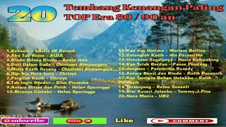 Lagu Tembang Kenangan Paling TOP era 80  90 an [upl. by Ocin]