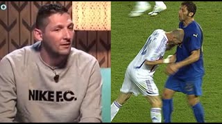 MATERAZZI PARLA DELLA TESTATA DI ZIDANE Ecco la rivelazione [upl. by Kendy]