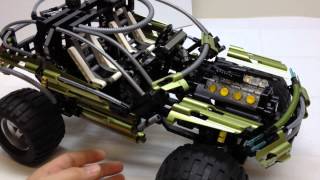 LEGO Technic 8466 4x4 OffRoader Review [upl. by Anissej200]