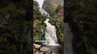 Assaranca Waterfall Eas a Ranca highlight ireland ardara Libya ليبيااليوم [upl. by Berte]