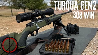 Turqua Gen II Ata Arms 308 win BoltActıon 61 amp Vector Optıcs Contınental [upl. by Ecyaj]