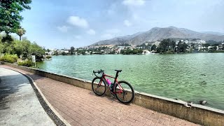 Festive 500 día 2  Paseo citadino  Televidente Andrés pregunta Trainer o Potenciómetro 🤔 [upl. by Nohsal850]