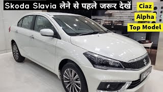 Maruti Suzuki Ciaz Alpha Top Model 2022 Review [upl. by Magnolia]