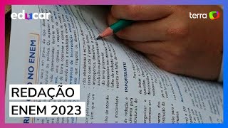 Redação do Enem 2023 como desenvolver o tema proposto [upl. by Rahas]