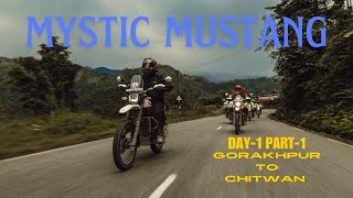 Mystic Mustang Day1 Part1 Nepal mai bana apna pehla subscriber [upl. by Natlus]