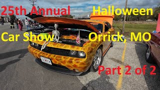 25th Annual Halloween Car Show Orrick MO Part 2 of 2 [upl. by Nazar]