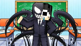 Playing as a VENOM TEACHER in Minecraft [upl. by Ramoh]