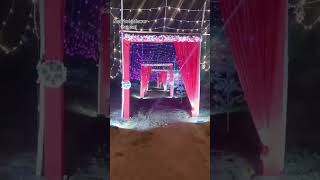 flower Gate ka decoration passage ka ❤️isitara video dekhne ke liye subscribe Kare❤️ [upl. by Ayamat965]