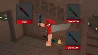 MM2 ELITE SET  ALL WINS MONTAGE Murder Mystery 2 [upl. by Treb]