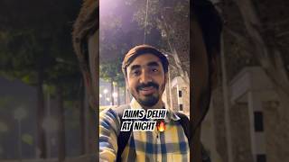 AIIMS Delhi at Night 😮  Raat ka gajab nazara🔥  ft Soyeb Aftab NEET Topper AIR1  shorts [upl. by Mata]