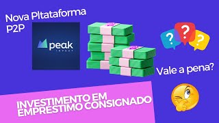 Nova plataforma P2P oferecendo empréstimo consignado Vale a Pena Ep 64 [upl. by Eatnuhs724]