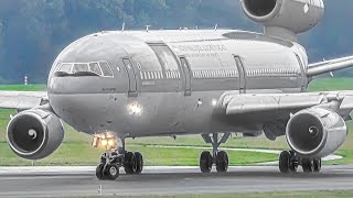 25 MINUTES of CLOSE UP Plane Spotting at EINDHOVEN Airport Netherlands EINEHEH [upl. by Busey]