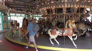 Dentzel Carousel 2023  Glen Echo Park Glen Echo MD [upl. by Kilbride357]