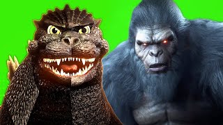 Godzilla vs King Kong Behind the Scenes Epic Rap Battles of History [upl. by Hadihahs]