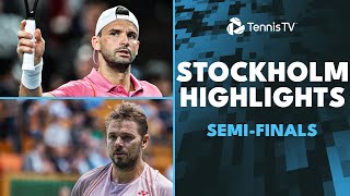 Wawrinka Takes On Paul Dimitrov Battles Griekspoor  Stockholm 2024 SemiFinals Highlights [upl. by Ulla]