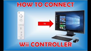 How to Connect Wii Controller to PC [upl. by Reivaz]