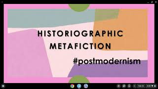 Historiographic Metafiction  Postmodernism criticalstudies keralauniversity [upl. by Gudrun843]