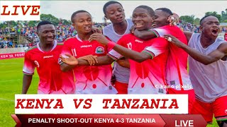 Kenya VS Tanzania 43 Penalty shootout Kenya Progresses to CECAFA U18 finals [upl. by Cinom]