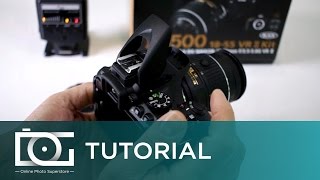 NIKON D5500 TUTORIAL  Does It Have a Built In Flash [upl. by Idnal558]