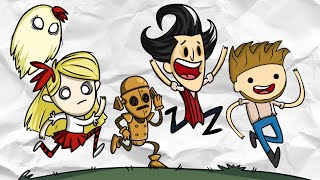 ВСЕ ПЕРСОНАЖИ Dont Starve Together Часть 1 [upl. by Grube]