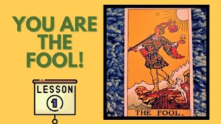 Meet The Fool ✨ The Easy Guide to Learning Tarot Lesson 1 🔮🎴 [upl. by Skees]