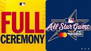 The Braves will host the 2025 AllStar Game Full pregame ceremony honoring Atlantas AllStars [upl. by Charil353]