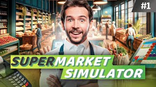 QUE DES BONNES AFFAIRES CHEZ BIZMARKET  Supermarket Simulator 1 [upl. by Mou]