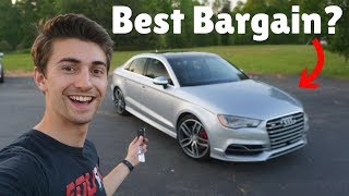 2016 Audi S3 Prestige Start Up Exhaust Test Drive and Review [upl. by Llejk]