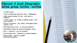 Hazards Geography Edexcel A level course outline [upl. by Dixil]