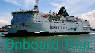 Irish Ferries Dover to Calais Isle of Innisfree [upl. by Edison526]