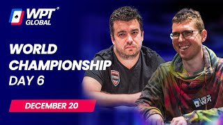 40000000 WPT World Championship Day 6 with Chris Moorman Andrew Lichtenberger [upl. by Aiym]