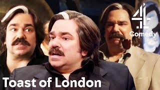 The Very Best of Matt Berry as Steven Toast  Toast of London [upl. by Ecinaj594]