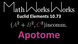 Euclid Elements  Proposition 1073 [upl. by Berri571]