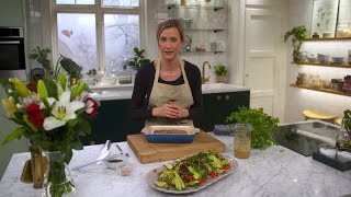 Kökets middag Helstekt fläskfilé med hoisinsås och nudelsallad  Köket [upl. by Aracahs]