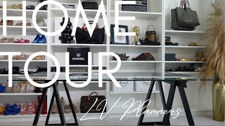 LOUIS VUITTON PLANNERS  CLOSET TOUR HOME VLOG  SHOPPING AT TARGET  HOMEGOODS HAUL [upl. by Ahsekat]