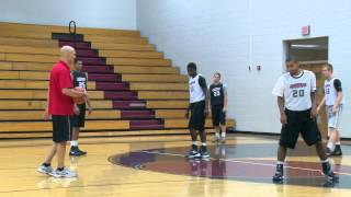 Defensive Shell Drill With Jim Huber  Defense Drills [upl. by Ricoriki]